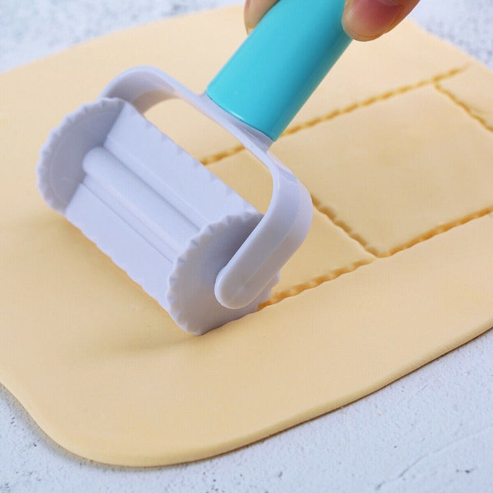 Lisslune | 3Pcs Cake Decorating Dough Cutter Roller