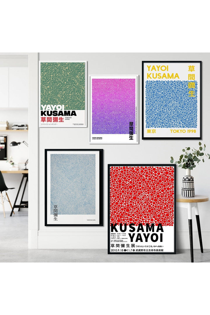 Lisslune | Kusama Inspired Psychedelic Posters
