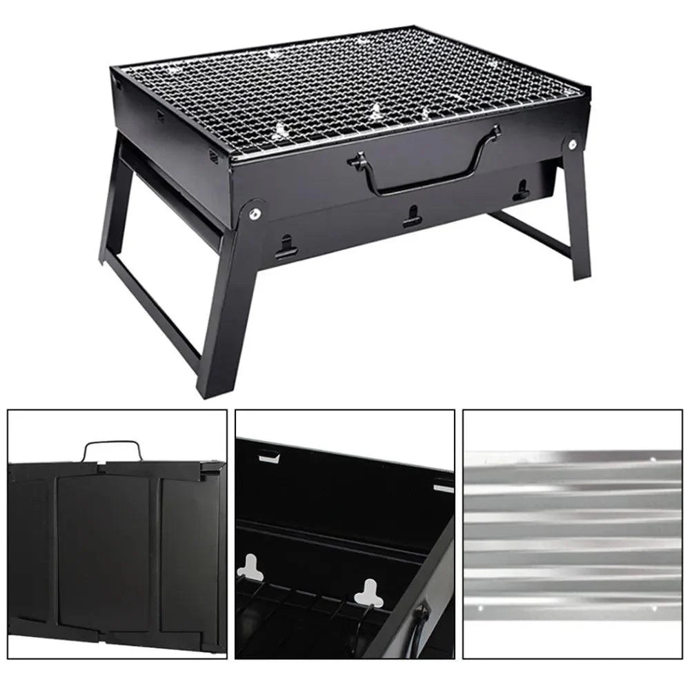 Lisslune | Compact Travel BBQ Grill for Outdoor Cooking Adventures
