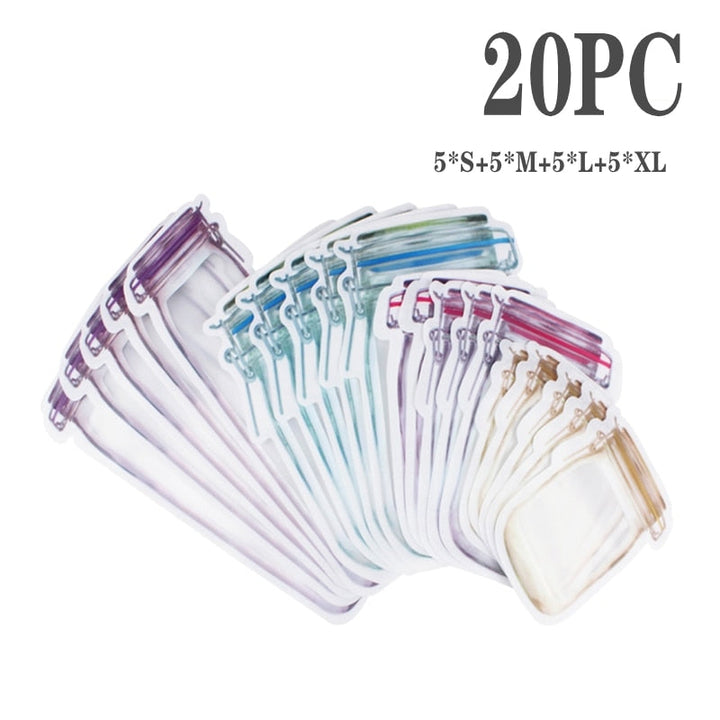 Lisslune | Reusable Transparent Jar Storage Bags