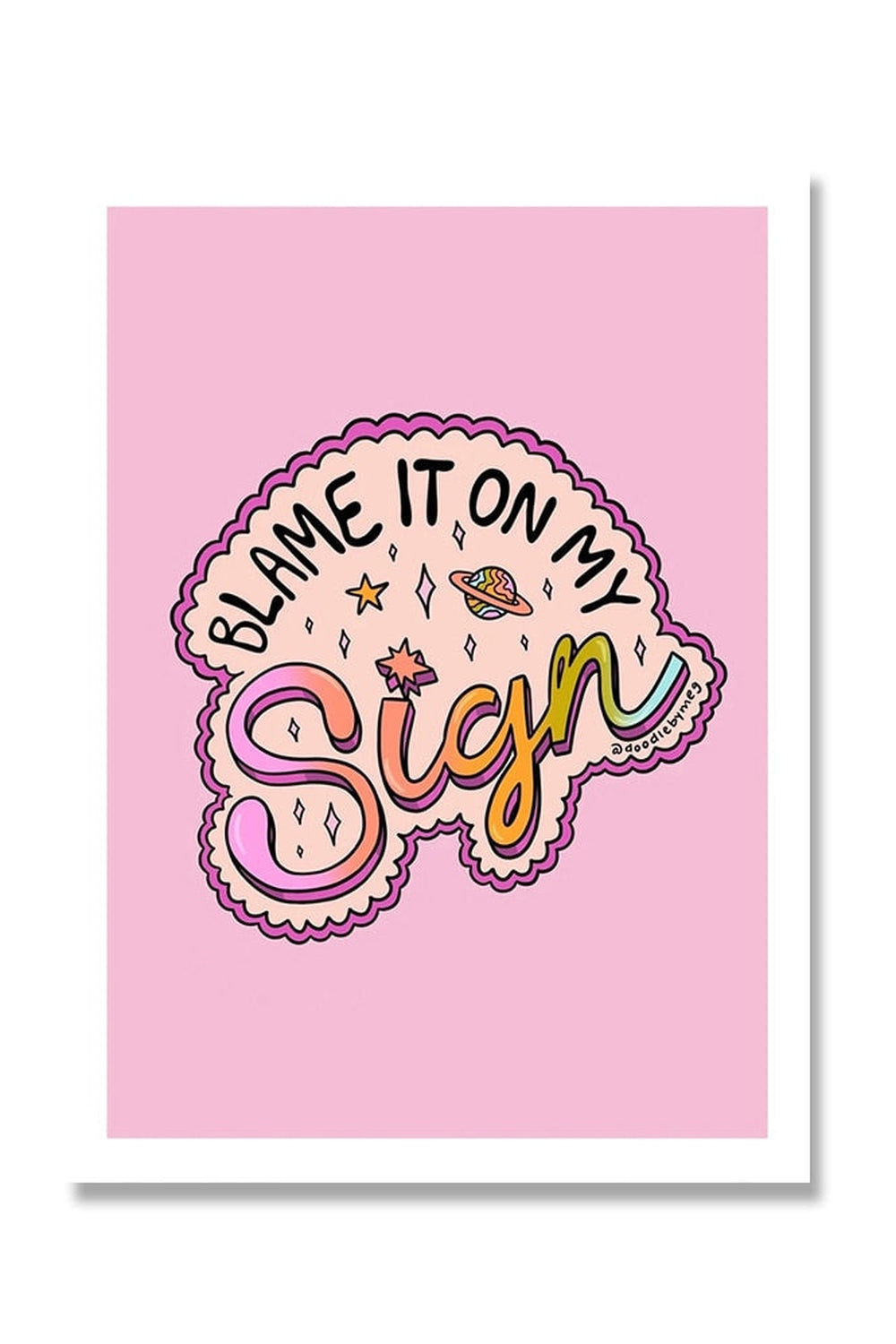 Lisslune | Girl Inspiring Poster