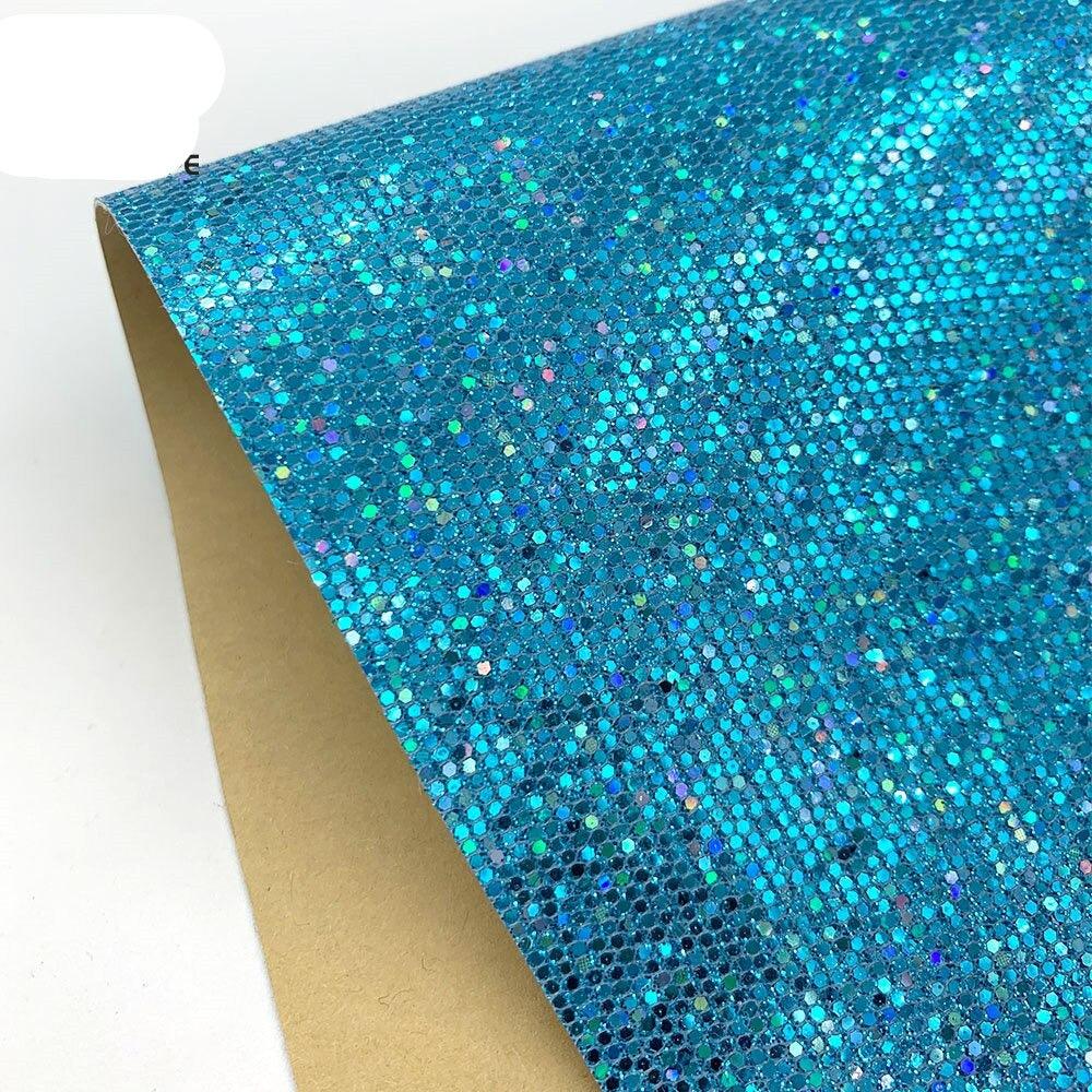 Lisslune | Sparkling Diamond Glitter Synthetic Leather Craft Sheets - Elevate your DIY projects