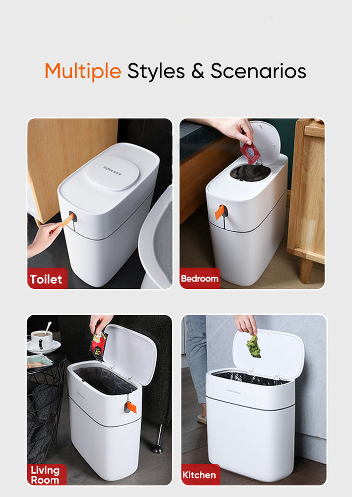 Lisslune | Automatic Packaging Large Trash Can