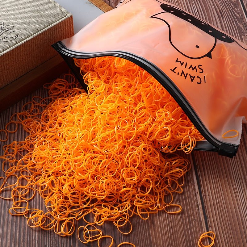 Lisslune | Mini hair bands for toddlers (1000 pieces)