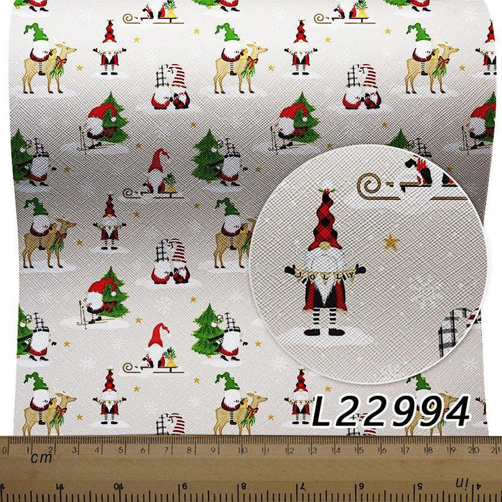 Lisslune | Elegant Christmas Themes A4 Synthetic Leather - Premium 22*30cm Craftsmanship
