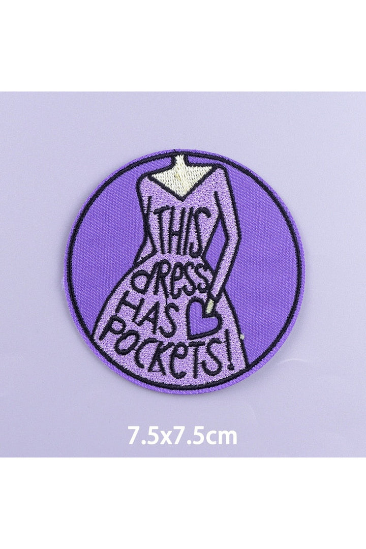 Lisslune | Cartoon embroidered patches