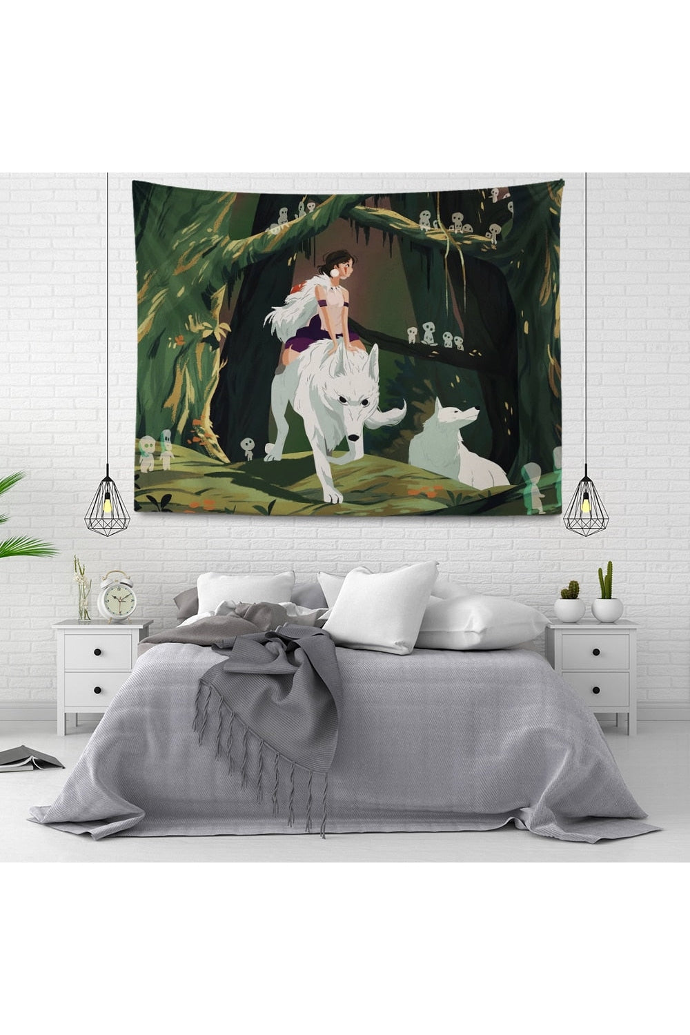 Lisslune | inspired velvet mandala wall tapestry
