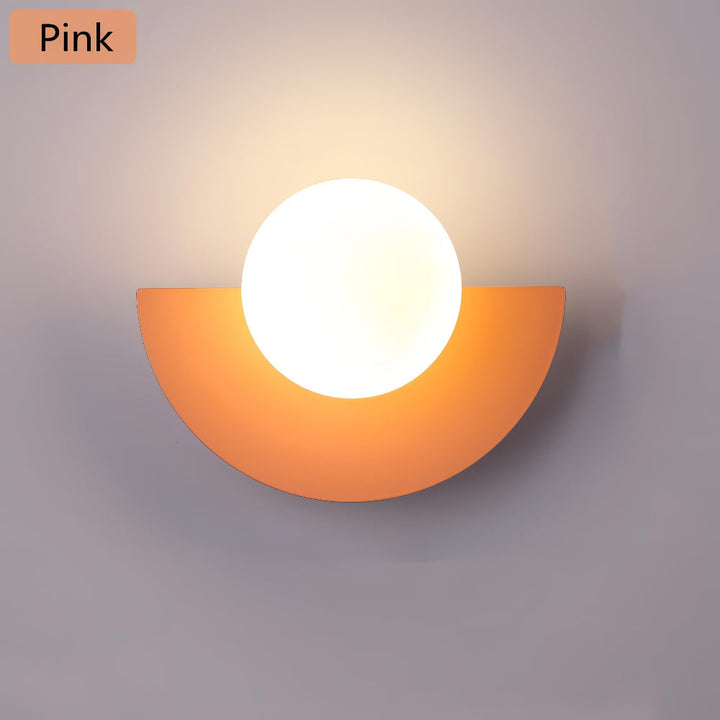 Lisslune | Half-Moon Wall Light – Nordic LED Design for Modern Interiors