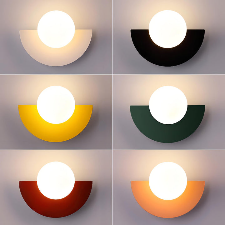 Lisslune | Half-Moon Wall Light – Nordic LED Design for Modern Interiors