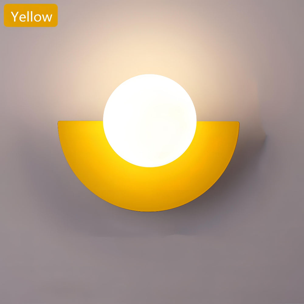 Lisslune | Half-Moon Wall Light – Nordic LED Design for Modern Interiors