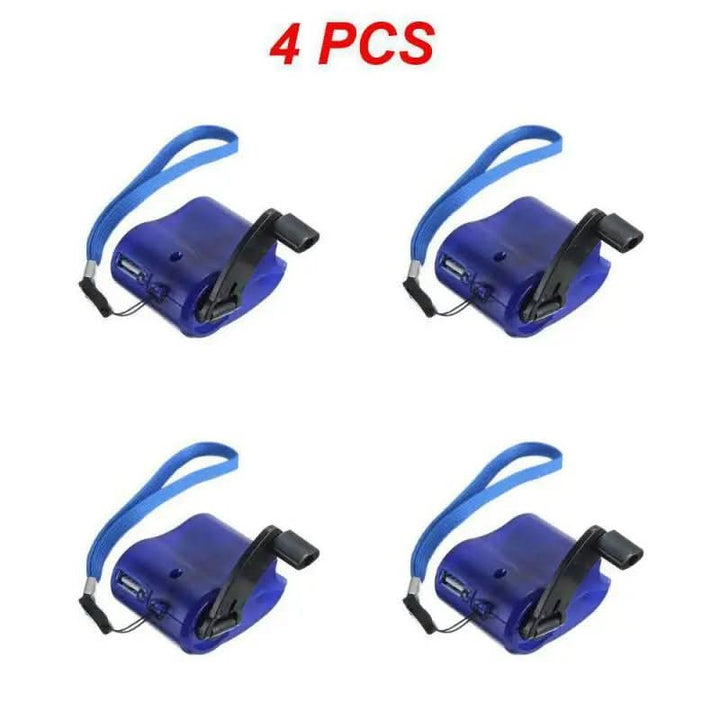 Lisslune | Portable USB Emergency Charger with Hand Crank for Outdoor Adventures