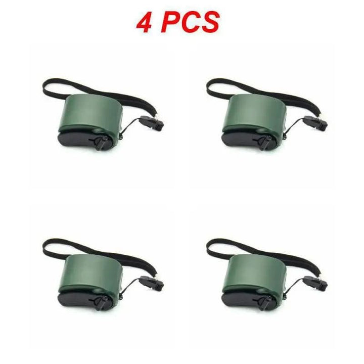 Lisslune | Portable USB Emergency Charger with Hand Crank for Outdoor Adventures