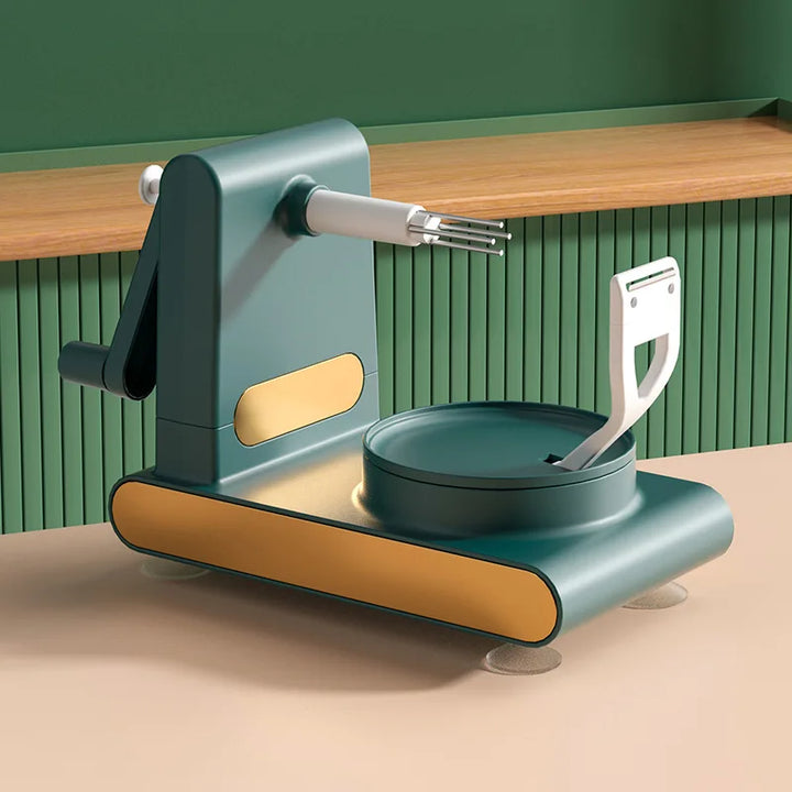 Lisslune | Simple vegetable and fruit peeler with hand crank – For effortless peeling