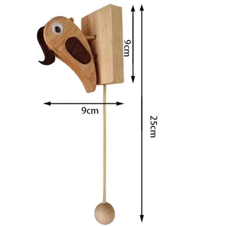 Lisslune | Handcrafted Woodpecker Creative Doorbell
