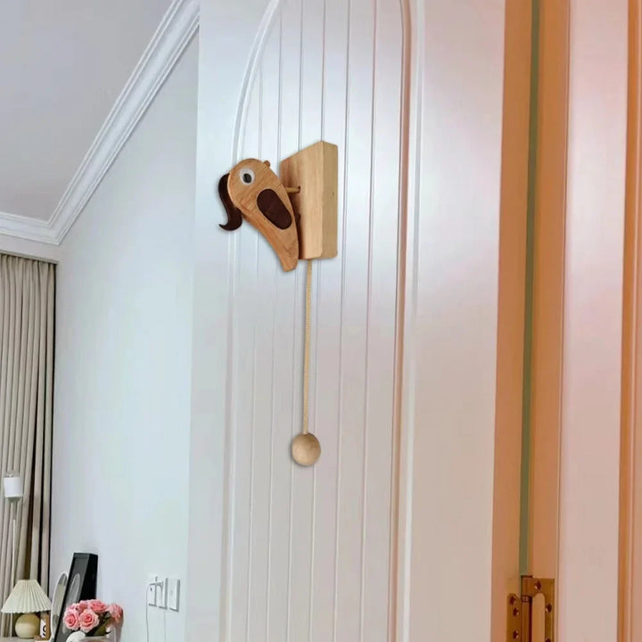 Lisslune | Handcrafted Woodpecker Creative Doorbell