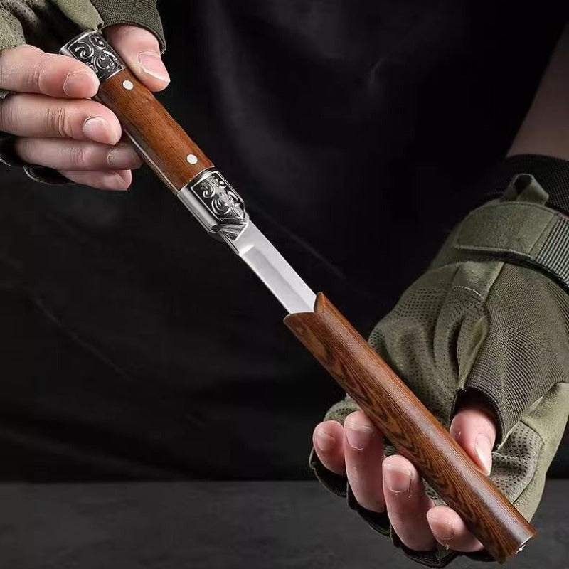 Lisslune | Handcrafted Japanese-Style Wooden Handle Utility Knife