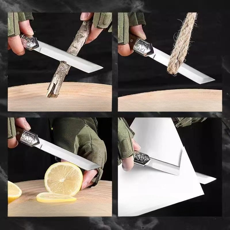 Lisslune | Handcrafted Japanese-Style Wooden Handle Utility Knife