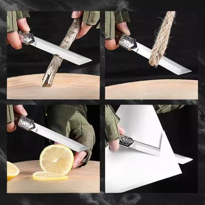 Lisslune | Handcrafted Japanese-Style Wooden Handle Utility Knife