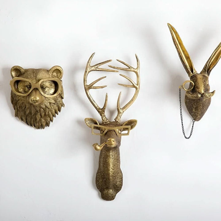 Lisslune | Handmade Animal Shaped Wall Hooks for Stylish Storage