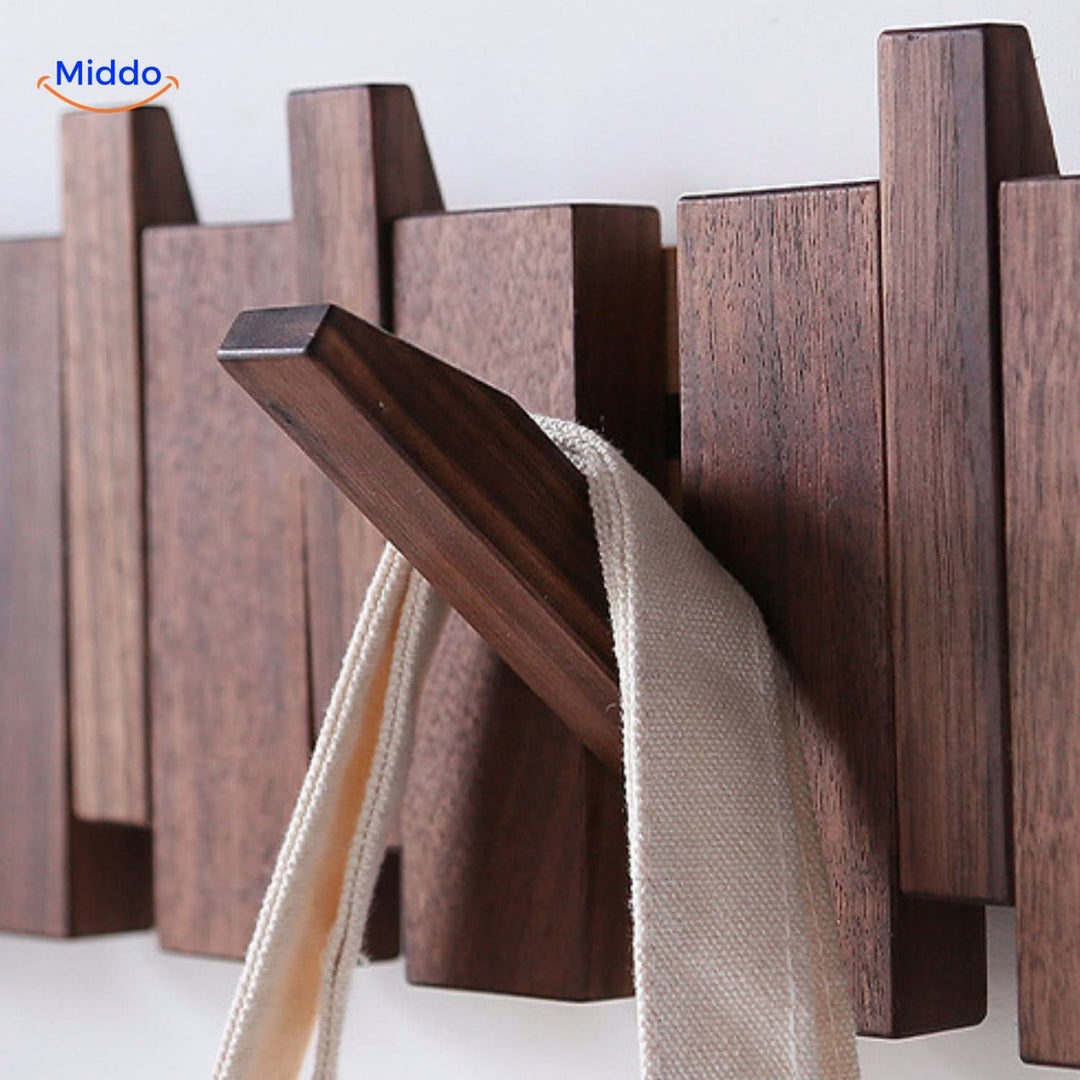 Lisslune | Handmade Wooden Piano Wall Coat Rack