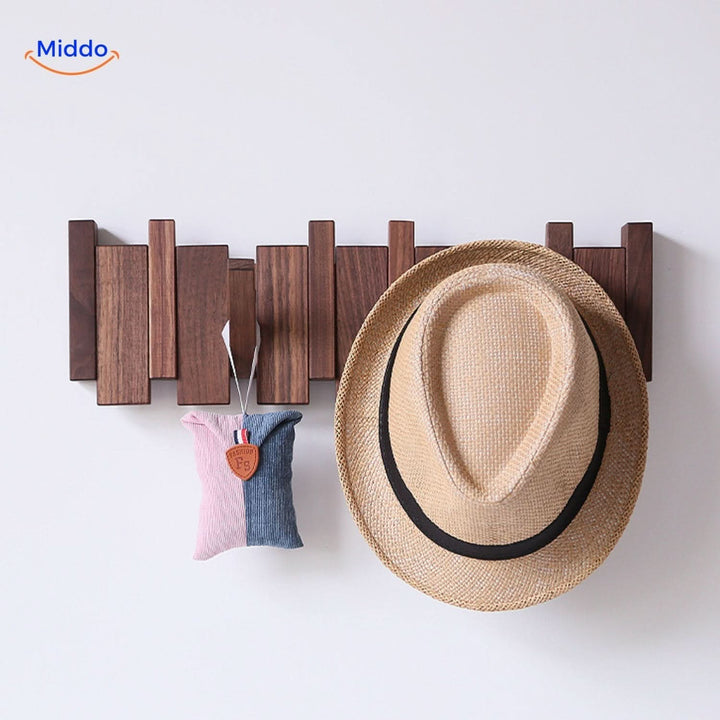 Lisslune | Handmade Wooden Piano Wall Coat Rack