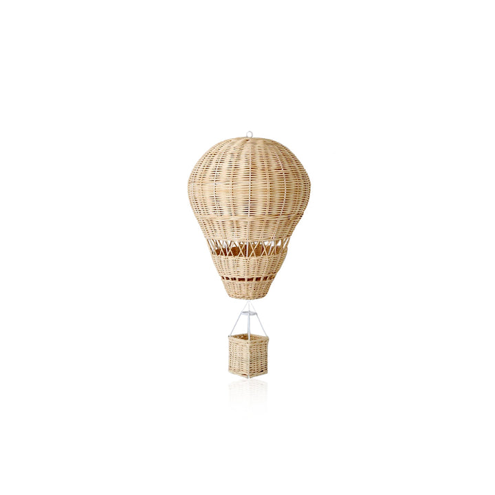 Lisslune | Handcrafted Rattan Woven Balloon Mobile Ornament