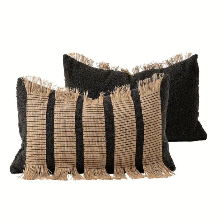 Lisslune | Handwoven Bohemian Stripe Cushion Cover