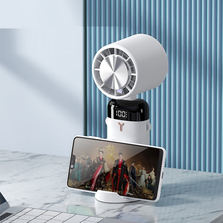 Lisslune | CoolAir Portable Fan with Phone Holder