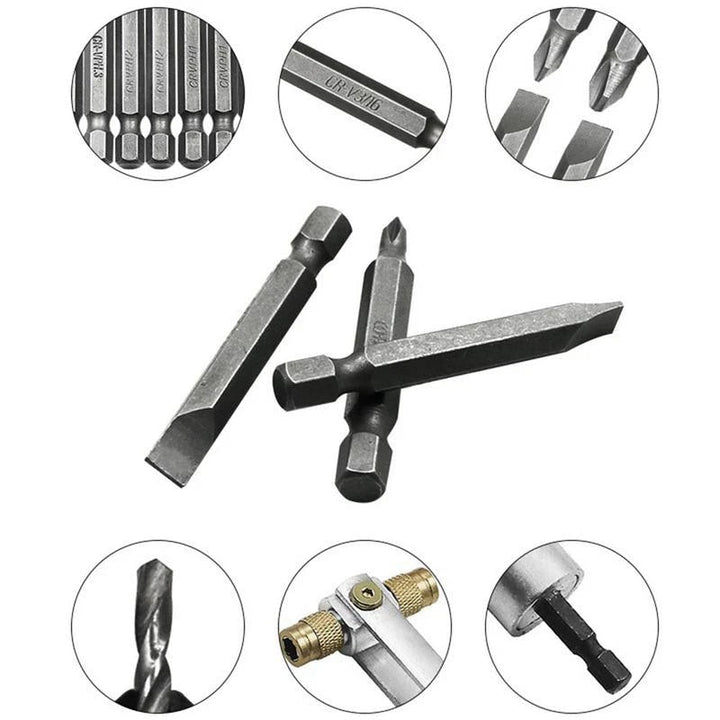 Lisslune | Handy Mate Quick-Change Screwdriver Tool Kit