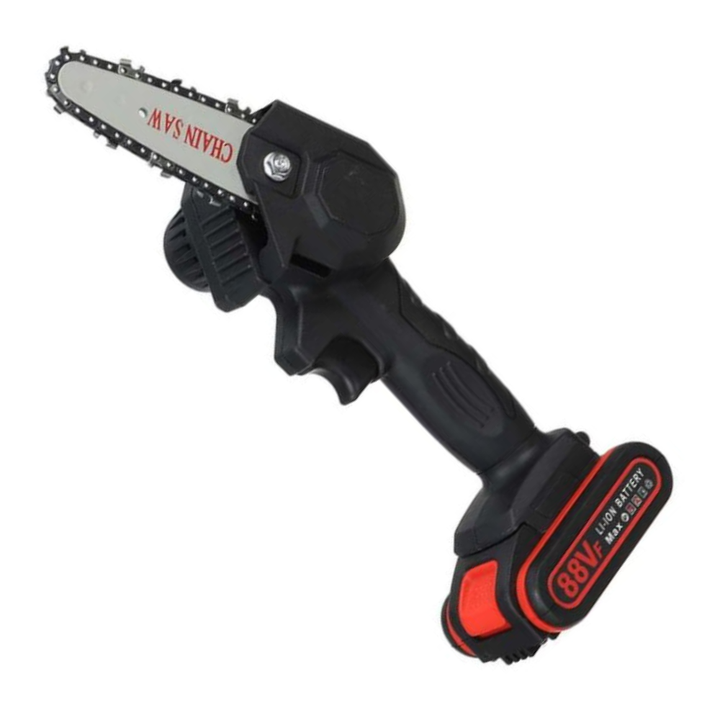Lisslune | Electric Battery Chainsaw with 2 Rechargeable Batteries