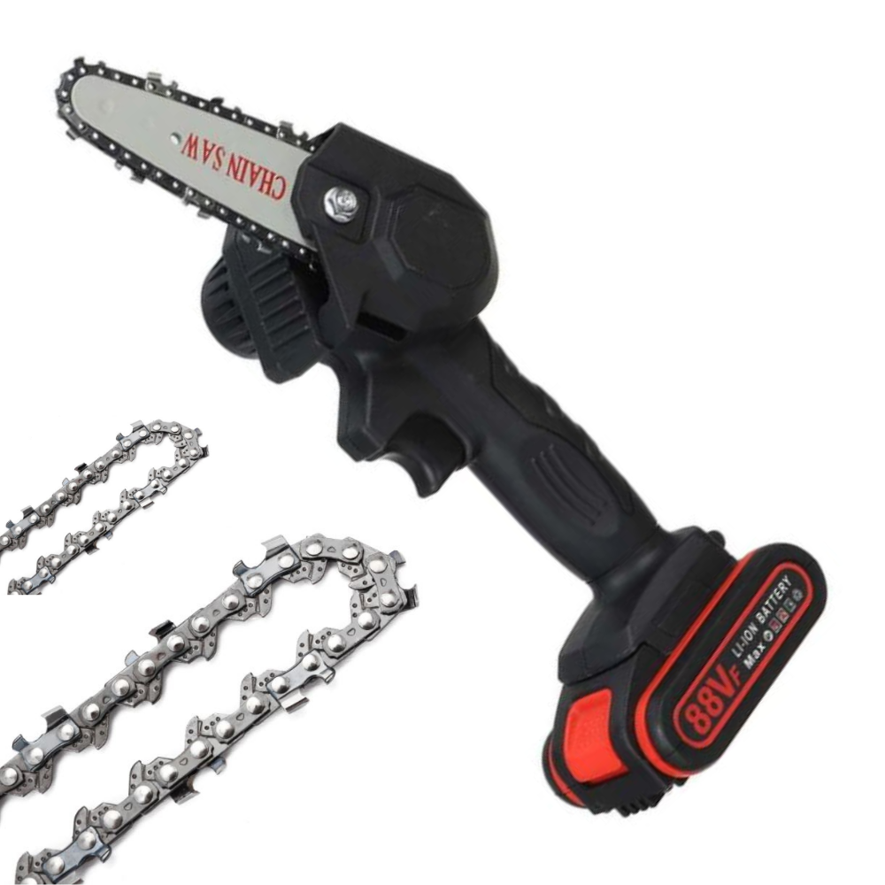 Lisslune | Electric Battery Chainsaw – Lightweight, Fast, One-Handed Pruning Tool