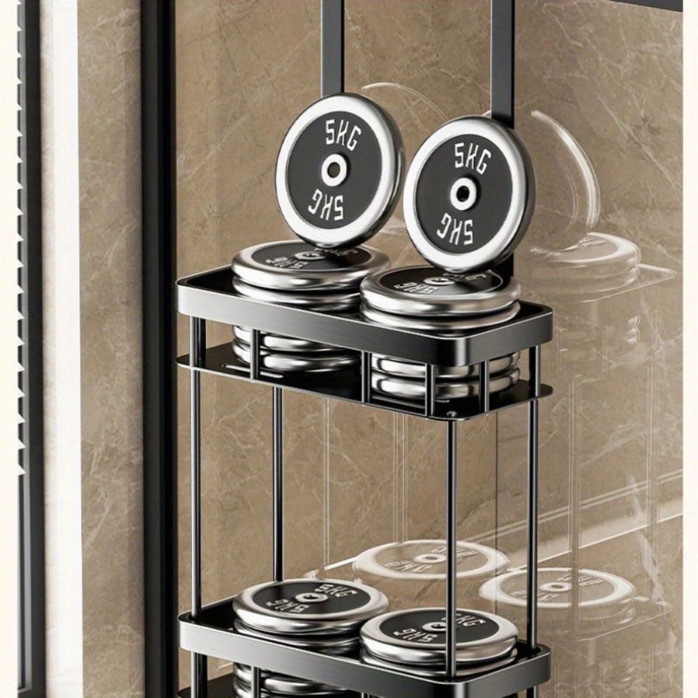 Lisslune | Stainless Steel Bathroom Hanging Caddy Rack