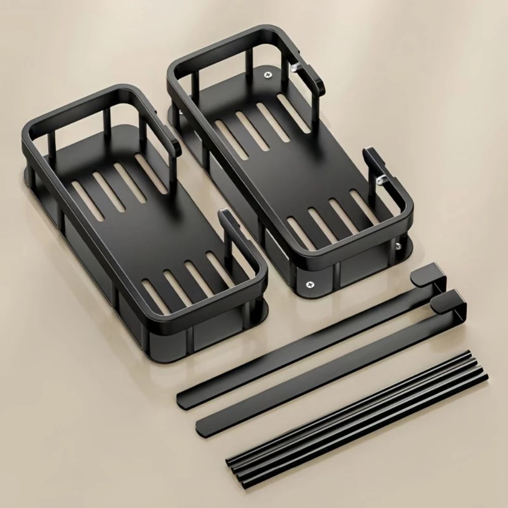 Lisslune | Stainless Steel Bathroom Hanging Caddy Rack