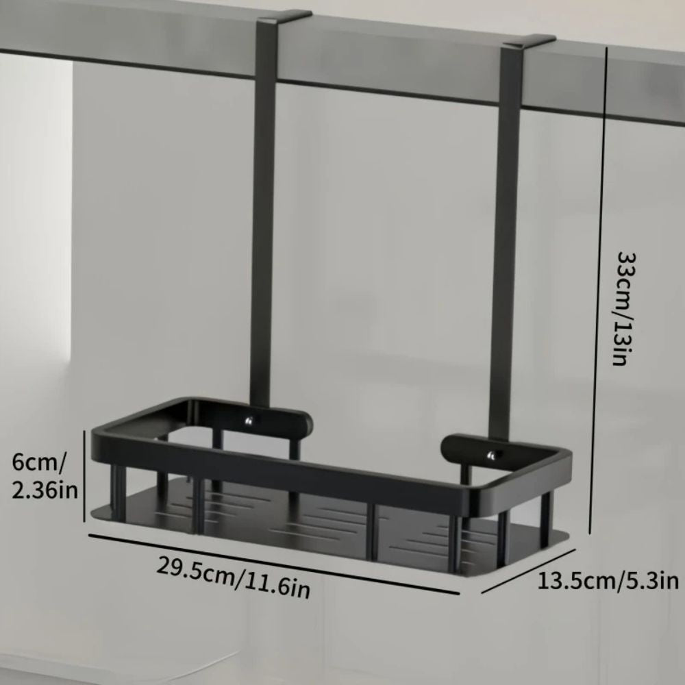 Lisslune | Stainless Steel Bathroom Hanging Caddy Rack