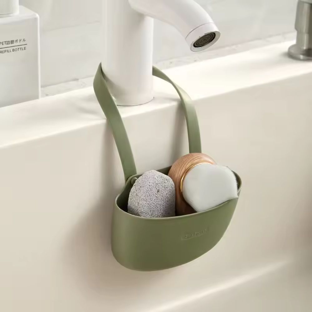 Lisslune | Hanging Silicone Dish Drainer Organizer