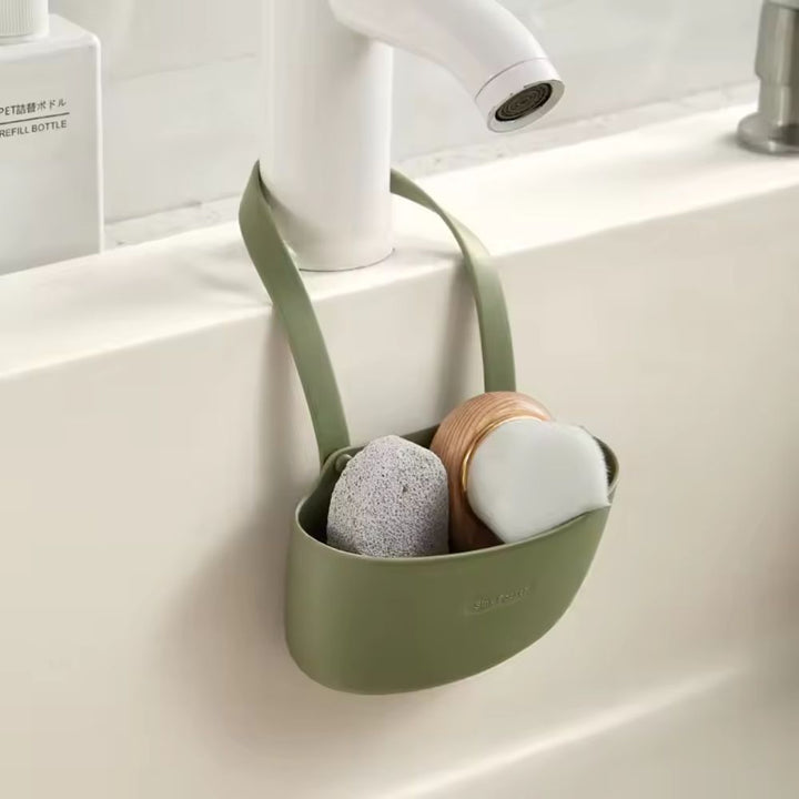 Lisslune | Hanging Silicone Dish Drainer Organizer