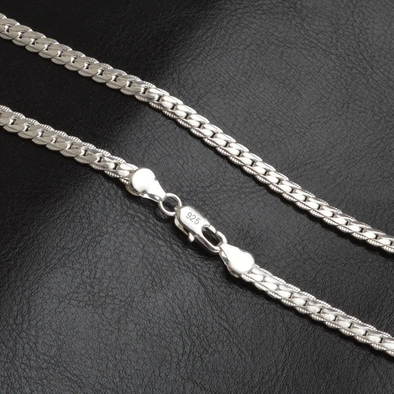 Lisslune | Silver Lucky Necklace – 925 Sterling Silver Necklace for Timeless Elegance