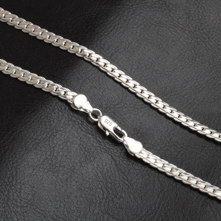 Lisslune | Silver Lucky Necklace – 925 Sterling Silver Necklace for Timeless Elegance