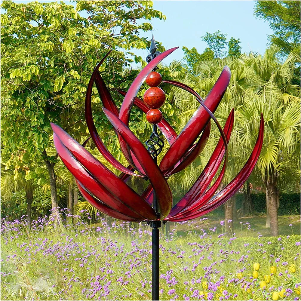 Lisslune | Metal sculpture Windmill - BreeArt