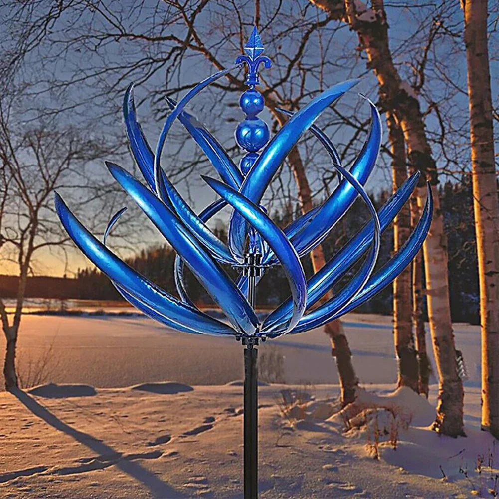 Lisslune | Metal sculpture Windmill - BreeArt