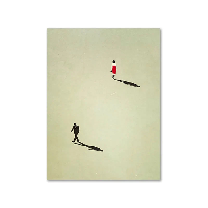 Lisslune | Geometry Canvas Poster