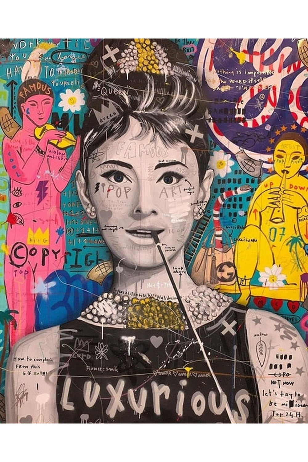 Lisslune | Art Graffiti Wall Poster