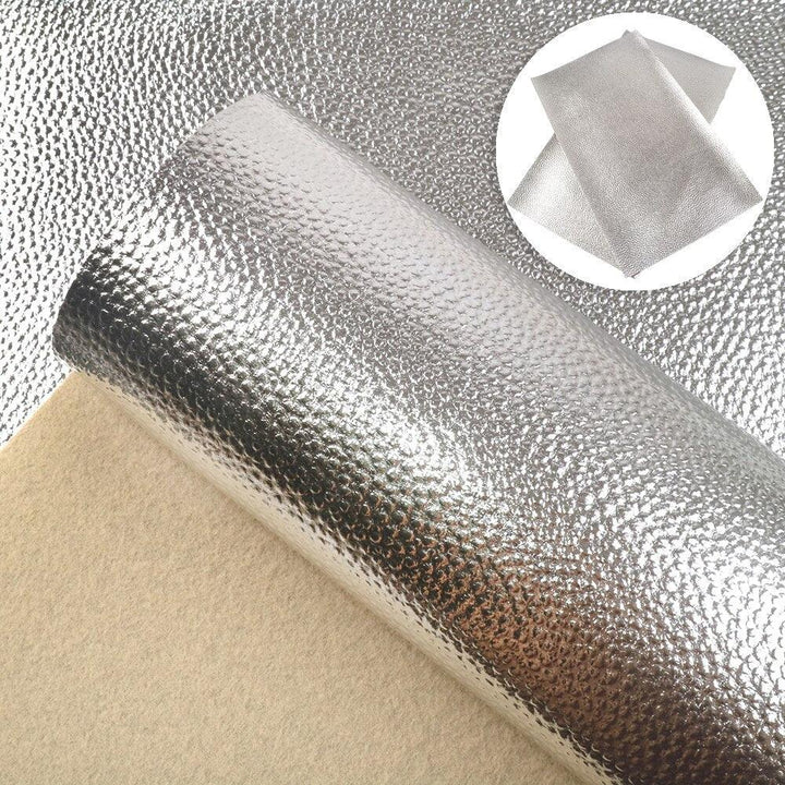 Lisslune | Elegant Lychee Hollow synthetic leather for creative masterpieces