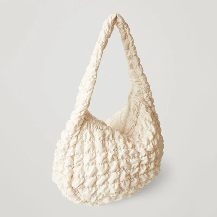 Lisslune | Cross Quilt X-Large Shoulder Bag