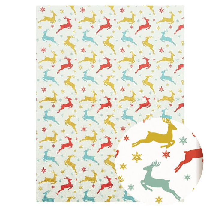 Lisslune | Christmas bow leather crafting sheets for creative holiday projects