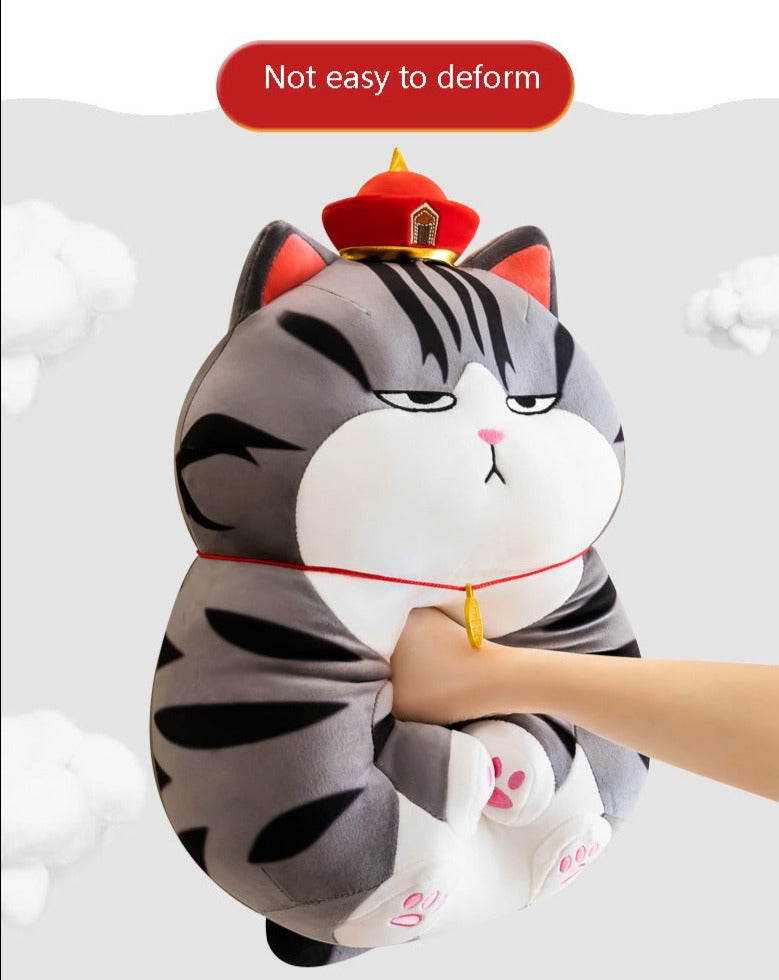 Lisslune | Moody Cat Soft Cuddly Plush Pillow