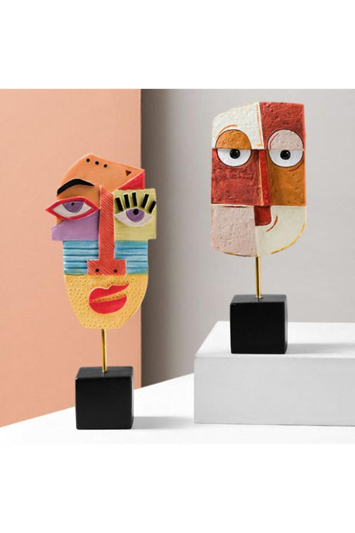 Lisslune | abstract faces figures
