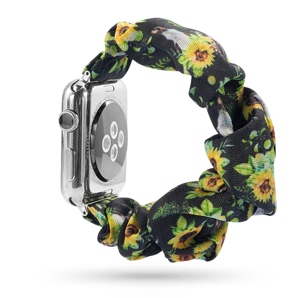 Lisslune | ELASTIC Apple Watch BAND IN HAIR TIE STYLE