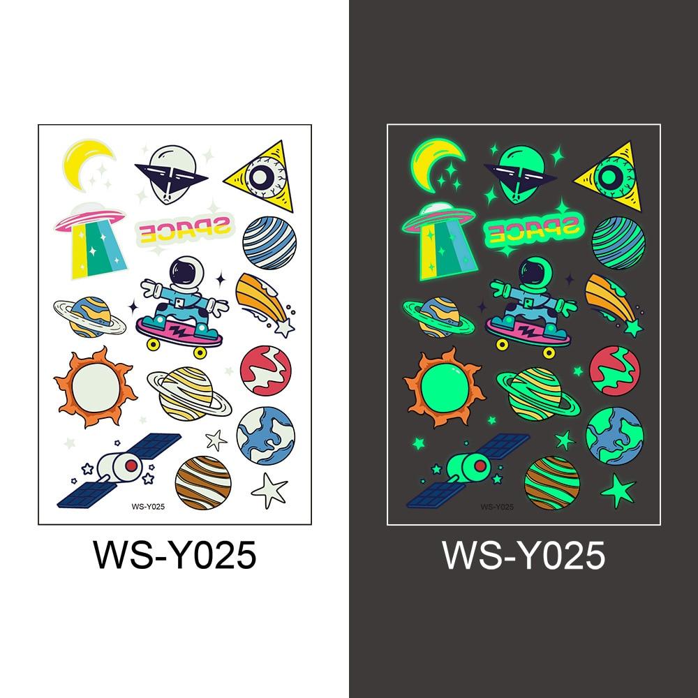 Lisslune | Temporary glowing children's tattoos