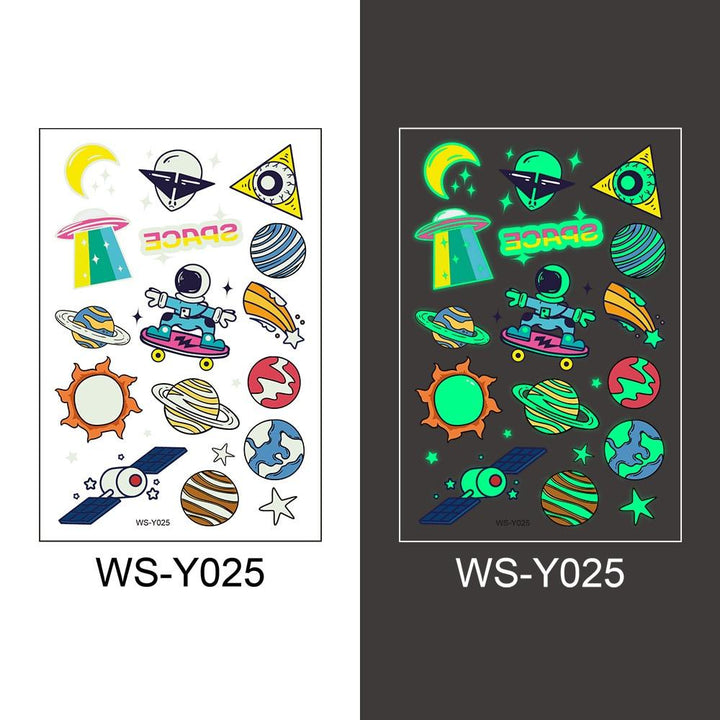 Lisslune | Temporary glowing children's tattoos